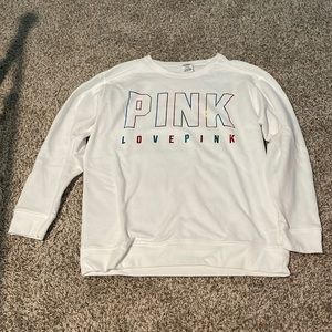 Victoria’s Secret pink crew neck sweater
